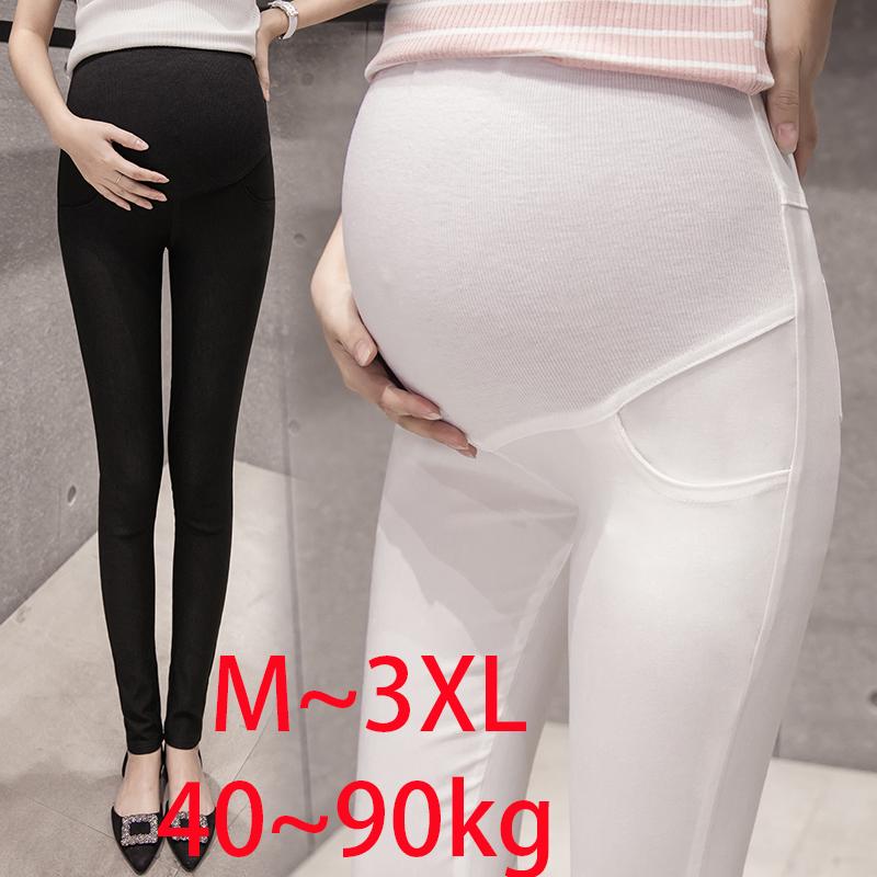 Pantalones de maternidad para embarazadas flaco pierna para embarazadas invierno desgaste polainas