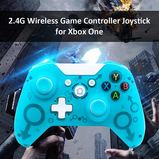 Gamepad con adaptador inalámbrico de 2,4 GHz para control inalámbrico Xbox One 【BLACKJACK】