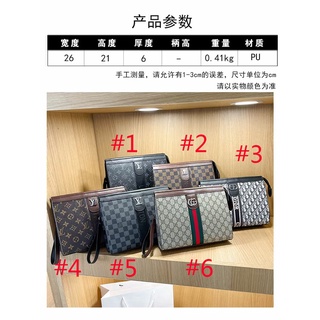 Gucci/Dior/LV Louis Vuitton Clutches ready stock High quality clutch bag cosmetic bag coin purse document bag For Women/Men (1)