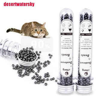 Desertwatersky mascota olor carbón activado gato camada absorbe Peculiar olor desodorizante limpieza Modish