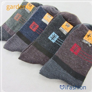 Gardenia 5/10 Pares De calcetines casuales De lana súper suaves transpirables para hombre