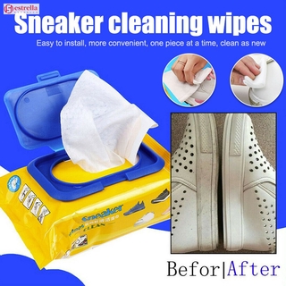 Viaje portátil desechable zapatillas de deporte limpieza toallitas húmedas blanco artefactos zapatos rápido fácil