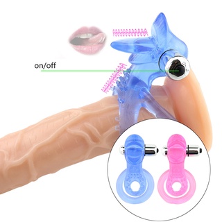 He Men Vibrating Penis Lock Soft Silicone Cock Ring Delay Ejaculation Sex Toys