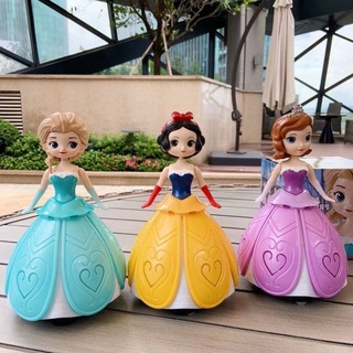 Mainan budak perempuan Frozen 2 Elsa Anna Sophia princesa bailando juguete niñas Barbie muñeca juguetes danza Robot juguetes chica