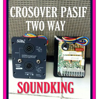 2 vías SOUNDKING Patiive Crossover FM009