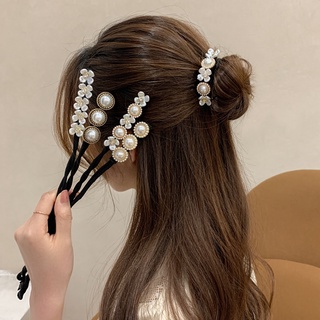 Pearl hair accessories hair artifact fashion accessories Korean girl pearl headband hair belt ball head hair hair hair hair hair accessories