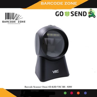 Escáner de código de barras OMNI direccional LASER 1D & 2D VSC BS-8200 - USB