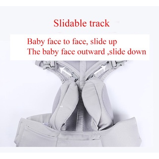 Omni Cool Air 360 ergonómico porta bebé bebé niño cabestrillo delantero frente canguro envoltura para viaje 0-36 meses (3)