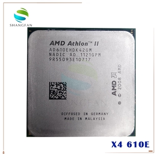 Amd Athlon X4 610E 2.4GHz prepedido Quad-Core procesador de CPU AD610EHDK42GM 45W zócalo AM3 938pin