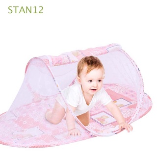 STAN12 Robusto Mosquitero Portátil Mosquitera portátil Mosquitera para bebé Cómodo Cuna de bebe Tipo de barco Lindo Mosquitera de dormitorio Tienda de bebé/Multicolor