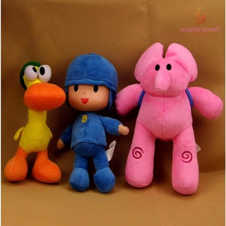 regalo para niños pocoyo elly & pato & pocoyo & loula peluche juguetes lindos muñecas peluche figura juguete