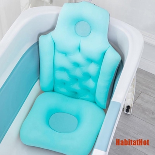 HAOT Comfortable Cushion Non-Slip Cushioned Bath Tub Pillow Bathtub Head Re