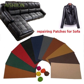 AISHION Home sofá parche DIY tela pegatina de cuero PU artesanía Stick-on reparación renovar autoadhesivo/Multicolor