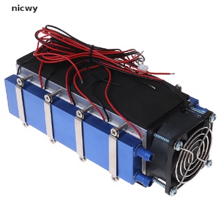 nicwy 12v 576w 8chip peltier tec1-12706 aluminio refrigeración termoeléctrica enfriador mx