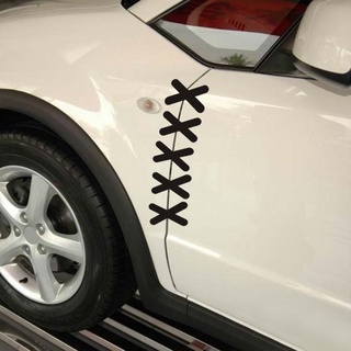 6Pcs Sticker X Shape Pattern Dust-proof PET Car Truck Sticker for Car (3)