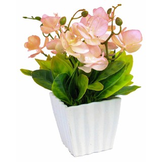 Flor artificial para decorar el hogar. Color: Lila/Rosa (1)