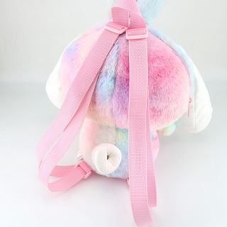 Lindo Kuromi My Melody mochila de felpa teléfono bolsas de hombro peluche juguete niño niña regalos (9)