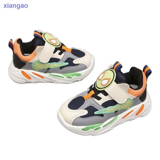 niños s zapatos deportivos nuevos niños y niñas de dibujos animados de malla zapatos deportivos otoño 2021 coreano transpirable suave suela zapatos para correr