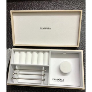 Charms Pandora joyería caja blanca encantos pulsera pendientes caja (1)