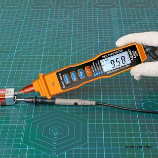 Un multímetro Digital sin contacto tipo pluma medidor 4000 cuenta con AC/DC resistencia al voltaje capacitancia Hz probador herramienta A3003