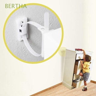 BERTHA Fall Prevention Furniture Safety Straps Anti Tip Anti Tip Kit Furniture Straps Protection Accessories Nylon For Baby Pet Proofing Earthquake Resistant Kit Resistant Adjustable Secure Kit