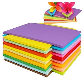 Paquete de Hojas de colores 100 Hojas Tamaño carta