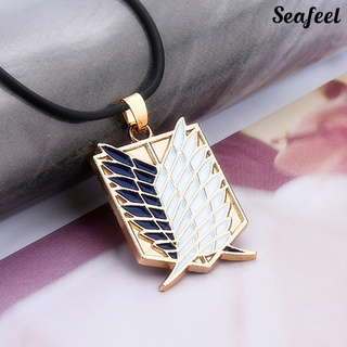 Necklace Funny Creative Attack On Titan Anime Cosplay Necklace for Women