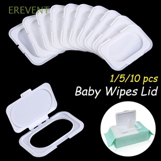 erevent 1/5/10 pcs útil reutilizable moda flip cover bebé toallitas tapa portátil nuevo niño caja tapa tejidos cubierta