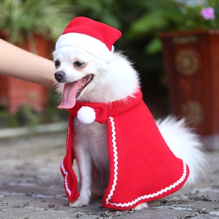 Perro Capa Sombrero Rojo Nuevo Estilo Teddy Al Por Mayor Ropa Mascota Disfraz Vestido De Cachorro