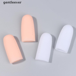 [gentleever] 2 piezas protector de dedo del pie grande nuevo tubo de silicona transpirable con separadores del dedo del dedo del pie agujeros [gentleever]