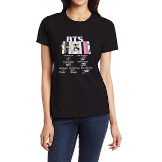 Kpop BTS mujer bangtan niñas recortada top camiseta BTS impresión de goma alta calidad Unisex (7)