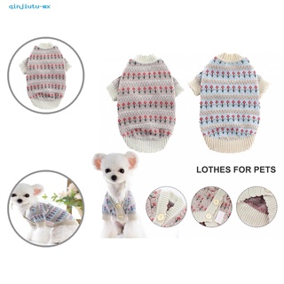 qinjiutu ropa transpirable para mascotas lindos perros gatos manga corta tops disfraz decorativo perros gatos suministros