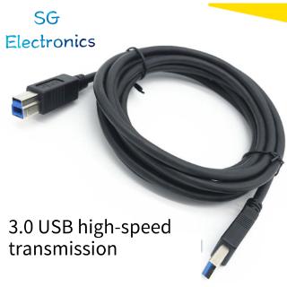 Cable de datos USB de alta velocidad para impresora de puerto cuadrado USB estándar 24+28 cobre estaño