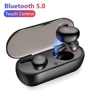 Y30/[ En Stock ] Y30 Auriculares Inalámbricos Bluetooth 5.0 Deportivos Manos Libres Portátil Con Caja De Carga Sonido Estéreo 3D [ Herramientas Gratuitas ]