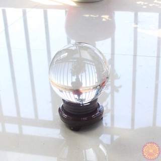 30/40/50 mm bola de cristal de cristal transparente para fotografía accesorios decoración del hogar regalos (6)