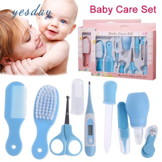* bebé cuidado de la salud conjunto portátil bebé recién nacido kit de herramientas de aseo de los niños kit de seguridad cortador de uñas juego de cuidado de uñas yd