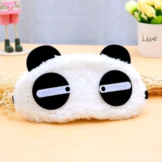 Parche de ojos de Panda versátil/parche de ojos para dormir/cubierta de ojos lindo personaje