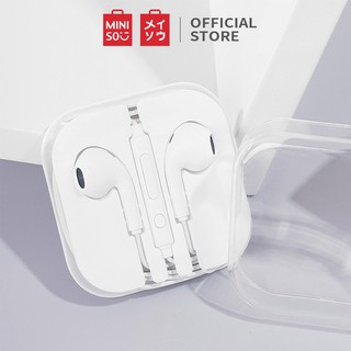 Miniso auriculares con cable clásicos con cancelación de ruido auriculares intrauditivos universales para juegos duraderos