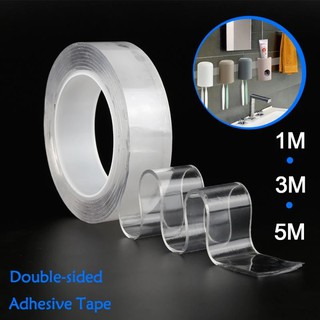 nano cinta transparente de doble cara nano sin costuras adhesivo extraíble universal disco pegamento