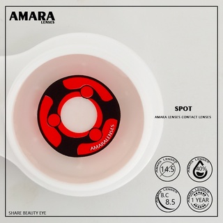Lentes de contacto AMARA 1 par de lentes de contacto de color Cosplay para ojos Halloween Crazy lens (7)