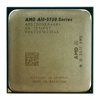 AMD A10 5700 A10 5700k 3.4 GHz Socket FM2 Quad-Core CPU AD5700OKA44HJ CPU
