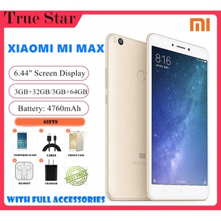 Xiaomi Mi Max 3GB+64GB Smartphone 6.44 pulgadas Pantalla súper grande 95% Nuevo usado