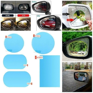 Paquete Mica antiniebla para ventana y espejo retrovisor adhesivo para ventana de coche (1)