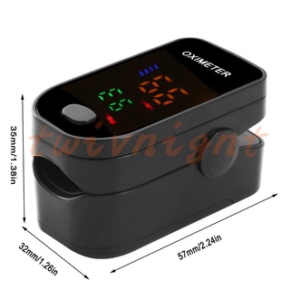 Oxímetro de pulso portátil flashdurable/Clip de dedo deportivo/pantalla LED de 4 colores (8)