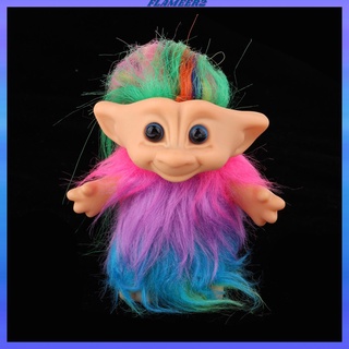 [FLAMEER2] Muñeco de la suerte Troll colorido Leprocauns colección de muñecas fiesta favores artes (3)
