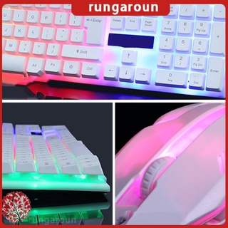 [w20] Juego de ratón teclado adaptador para teclados mecánicos LED arco iris PS4