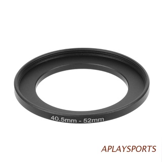 aplaysports 40.5mm a 52mm metal step up anillos adaptador de lente filtro cámara herramienta accesorios