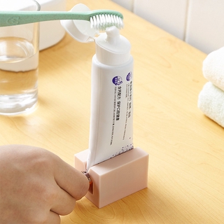 『BSUNS』 dispensador de pasta de dientes para el hogar, exprimidor de pasta de dientes de moda, tubo de plástico (7)