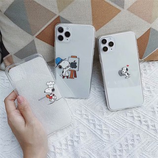 Cute Phone case for iphone 7plus 12 pro max 13Pro snoopy cover