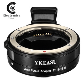 ykeasu ef/ef-s - adaptador para cámara sin espejo a eos-r, adaptador de lente de enfoque automático para canon ef/ef-s a eos-r